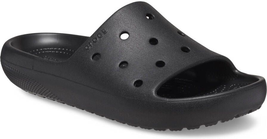 Crocs Badslippers Classic Slide V2 Zomerschoen badschoen slippers met ventilatieopeningen G-breedte