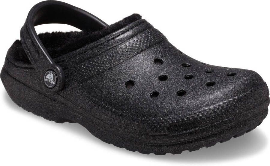 Crocs Clogs Classic Fuzz Lined Glitter