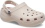 Crocs Classic Platform Clog 206750-6UR Vrouwen Roze Slippers - Thumbnail 1