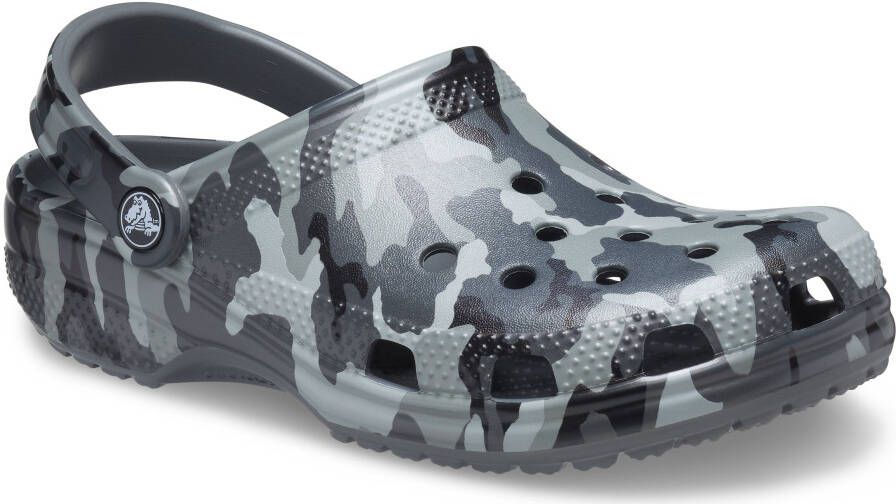 Crocs Clogs Classic Printed Camo clogs summer shoe garden shoe pool slides with allover pattern - Foto 3