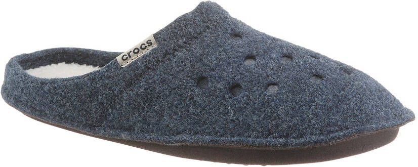 Crocs Pantoffels Classic instappers met behaaglijk zachte binnenzool van warme voering