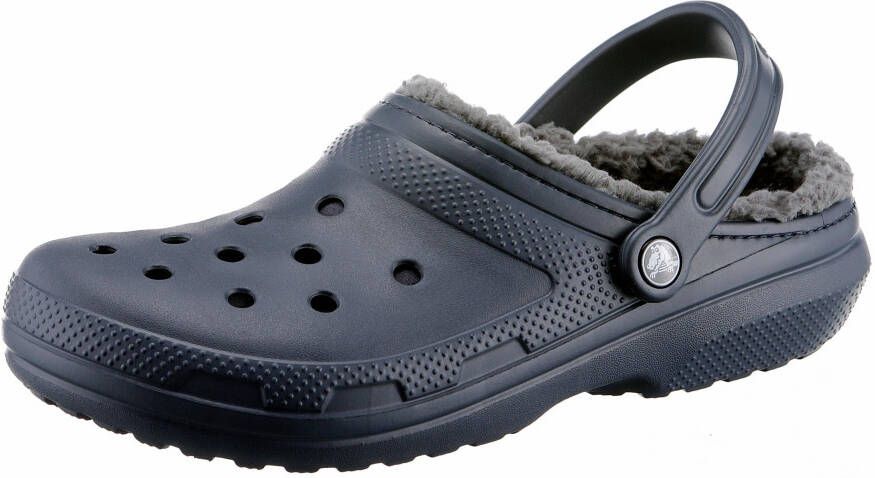 Crocs Classic Lined Sportieve slippers Blauw 459 -Navy Charcoal - Foto 2