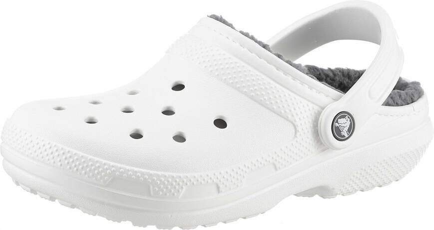 Crocs Pantoffels Classic Lined Clog Tuinclogs slippers clogs met knuffelig faux-bont