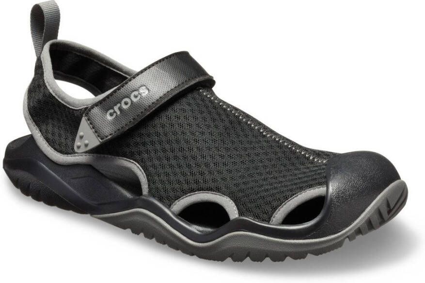 Crocs Sandalen Swiftwater Mesh Deck Sandal Badsandaal zomerschoen met klittenbandsluiting - Foto 2
