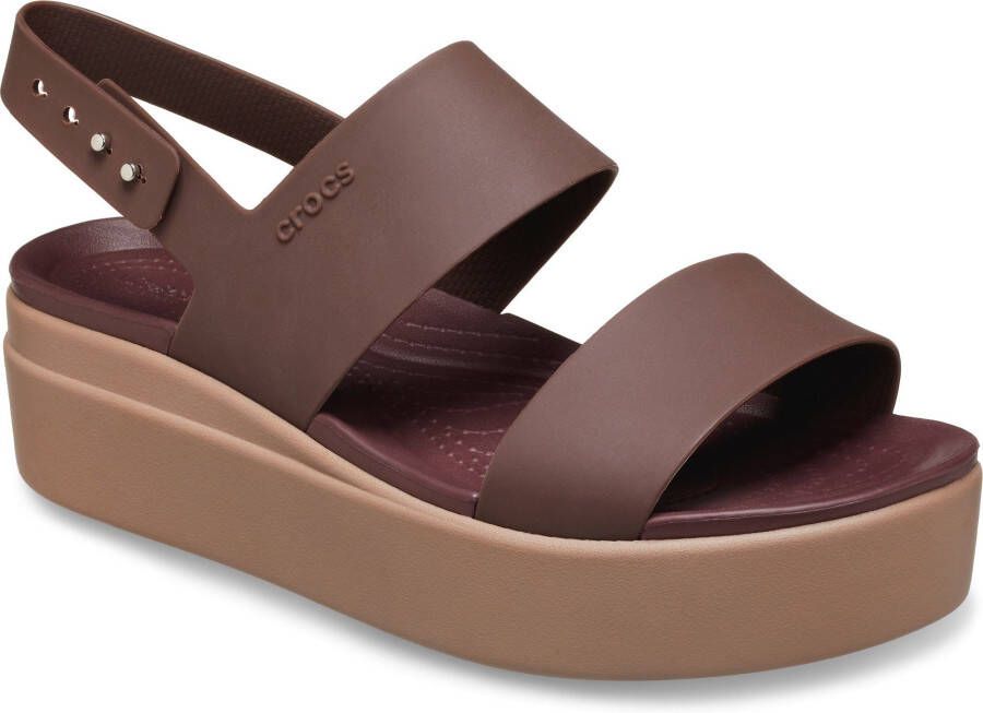 Crocs Sleehaksandaaltjes Brooklyn Low Wedge W met verstelbaar hielriempje - Foto 2