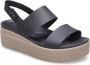 Crocs Sleehaksandaaltjes Brooklyn Low Wedge zomerschoen sandaal sleehak met modieuze plateauzool - Thumbnail 2