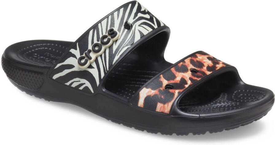 Crocs Slippers Classic Animal Remix Sandal met animal-print - Foto 2