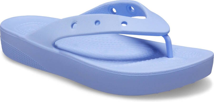 Crocs Classic Platform Slippers Blauw Vrouw - Foto 2