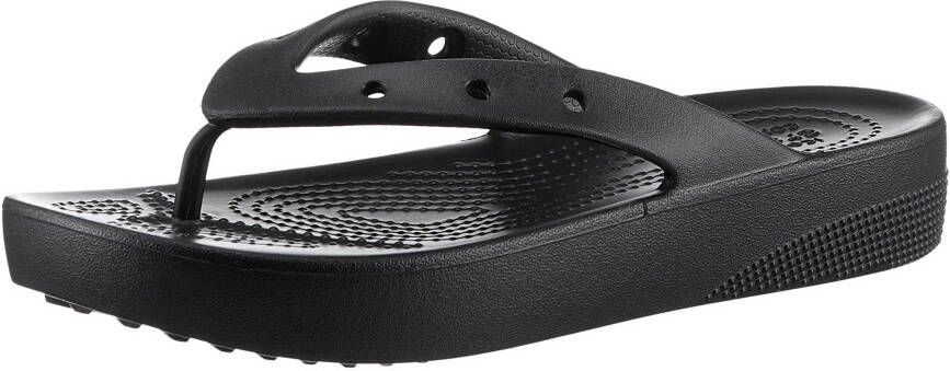 Crocs Teenslippers Classic Platform Flip W zomerschoen slippers poolslides met plateau