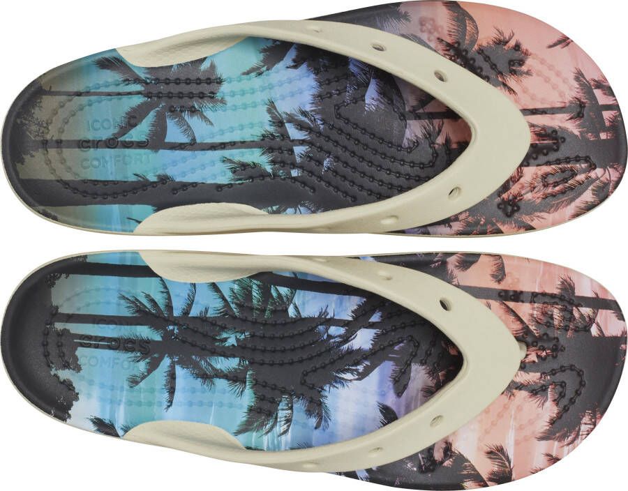 Crocs Classic Platform Damesjaponki Bone Multi Croslite Materiaal Comfortabele Pasvorm - Foto 2