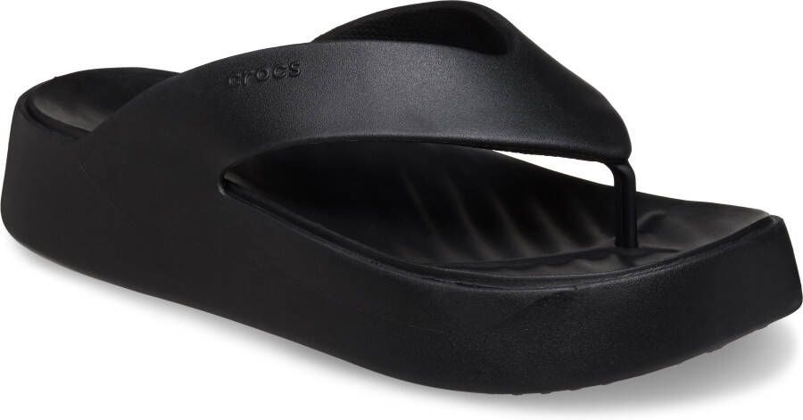 Crocs Women's Getaway Platform Flip Sandalen maat W10 zwart