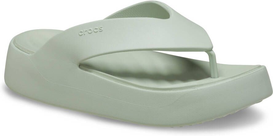 Crocs Teenslippers Getaway Platform Flip platform summer shoe slippers with fashionable platform sole - Foto 2