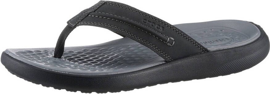 Crocs Teenslippers Yukon Vista II Flip sandaal zomerschoen met decoratieve stiksel