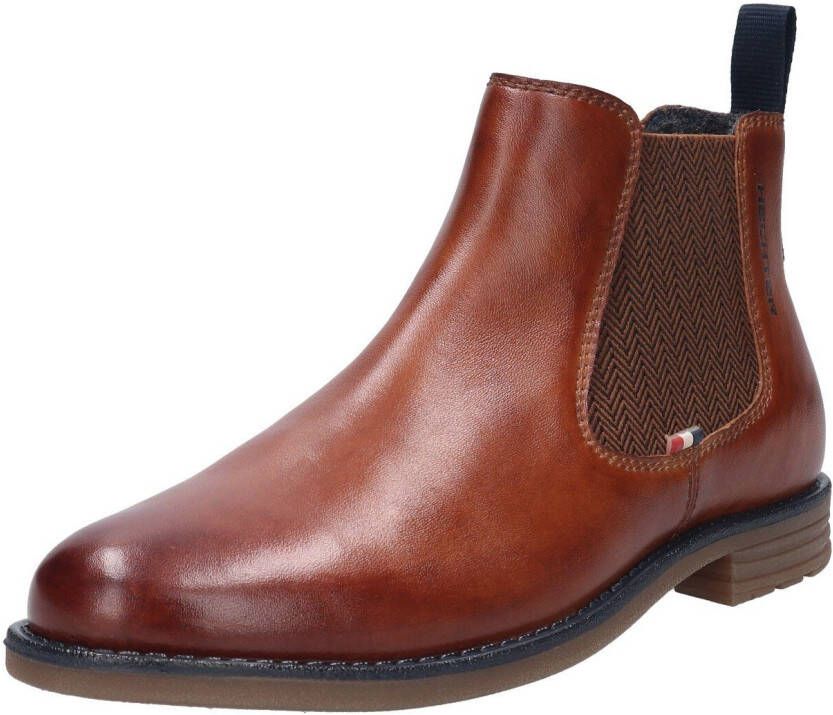 Daniel Hechter Chelsea boots in bruin voor Heren