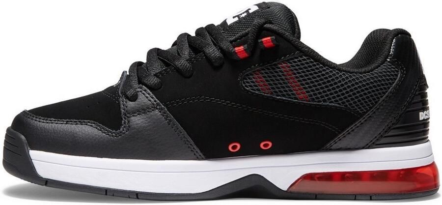 DC Shoes Versatile Sneakers Heren Black White Athletic Red - Foto 4