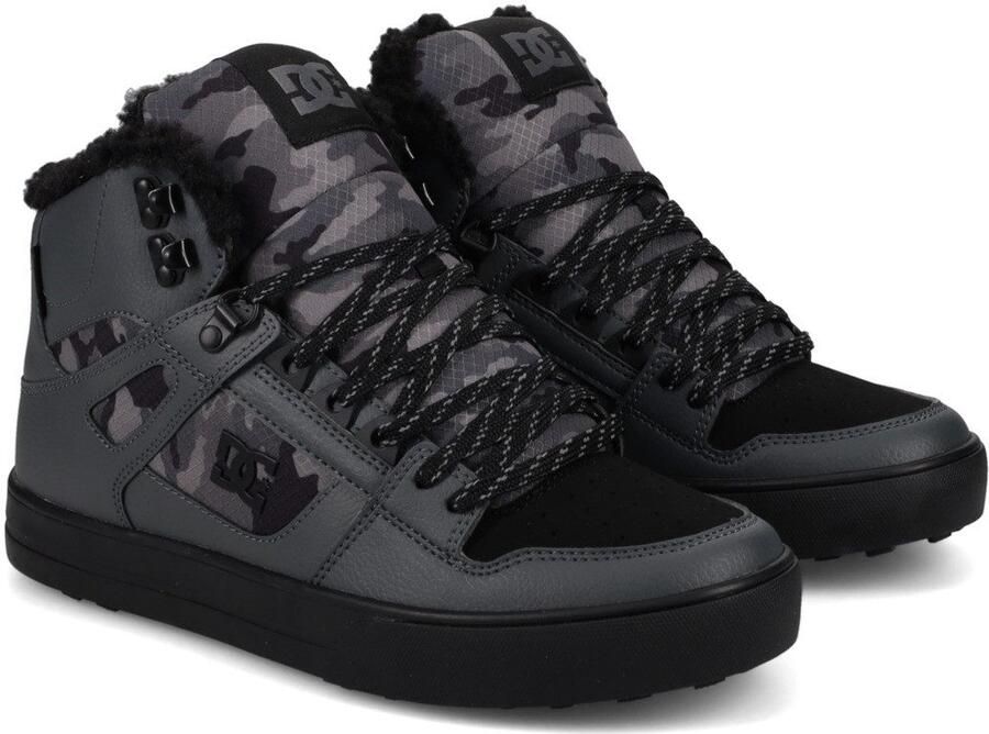 DC Shoes Pure High Top Wc Wnt Schoenen Grijs 1 2 Man - Foto 5