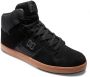 DC Shoes DC Cure High Top Sneakers Heren Black Gum - Thumbnail 3