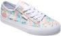 DC Shoes Lage Canvas Sneakers Manual Txse Multicolor Dames - Thumbnail 2