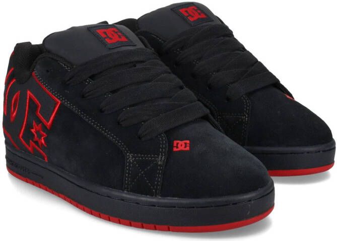 DC Shoes Court Graffik Heren Grijs Leren schoenen