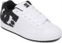 DC Shoes Leren Sneakers met Mesh Tong White Heren - Thumbnail 3