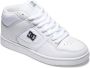 DC Shoes Stijlvolle Leren Sneakers voor Vrouwen White Dames - Thumbnail 2