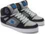 DC Shoes Pure High Top Wc Sneakers Grijs Man - Thumbnail 1