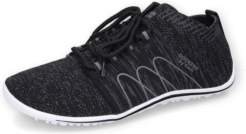Dockers by Gerli Barefootschoenen sneaker veterschoen met verwisselbare binnenzool