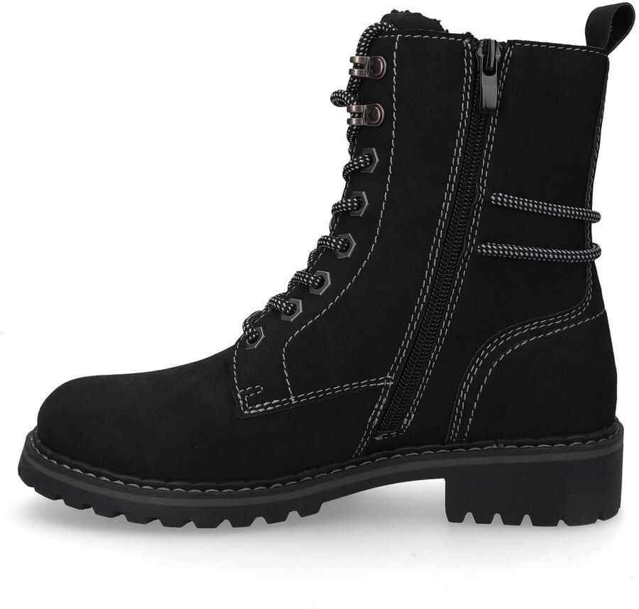 Dockers by Gerli Dames Enkellaars 57AA303-810-100 zwart boots