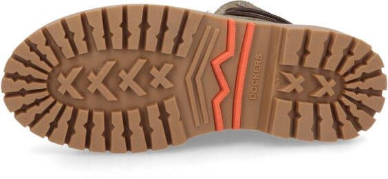 Dockers by Gerli Schnürboots Geveterde laarzen groen Leer Dames Rock wear - Foto 6