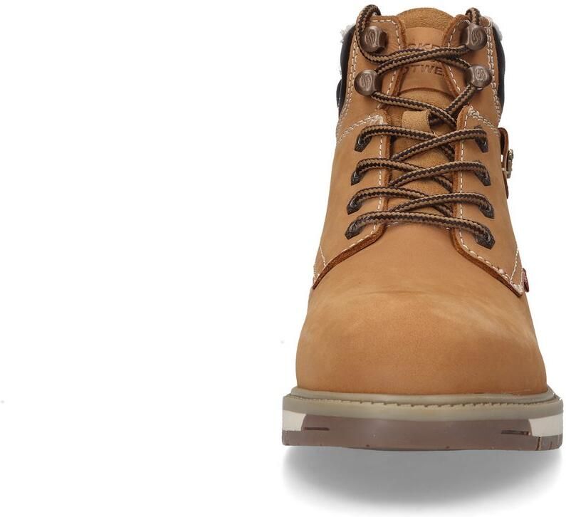 Dockers by Gerli Boots Heren Gevoerde Winterlaarzen Boots Leer Bruin 43LU110 - Foto 3