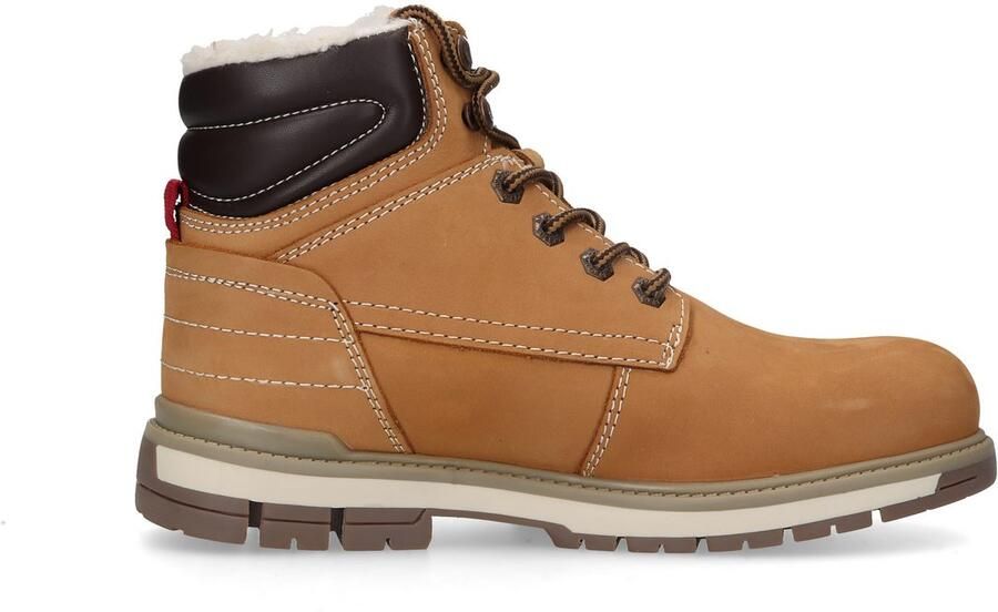 Dockers by Gerli Boots Heren Gevoerde Winterlaarzen Boots Leer Bruin 43LU110 - Foto 6