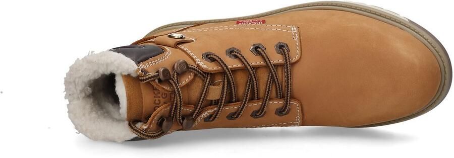 Dockers by Gerli Boots Heren Gevoerde Winterlaarzen Boots Leer Bruin 43LU110 - Foto 8