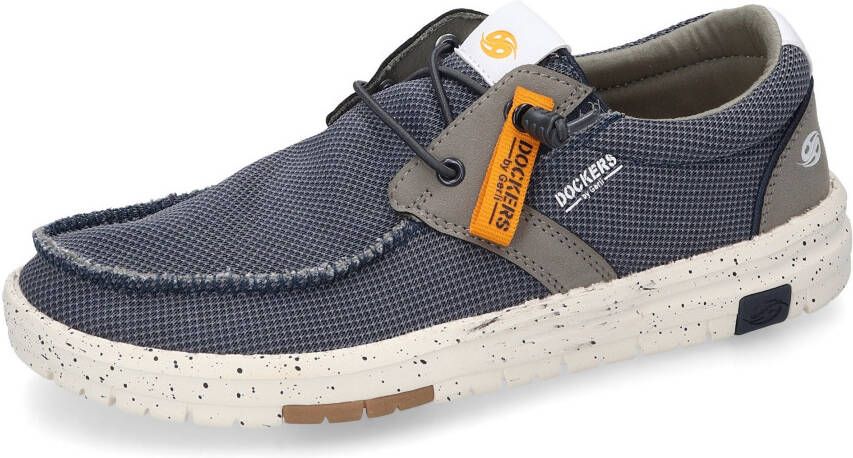 Dockers by Gerli 52AA002 Heren Mocassin espadrilles Schoenen Blauw - Foto 4