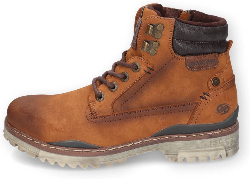 Dockers by Gerli Boots Heren Gevoerde Winterlaarzen Boots Cogna LY101