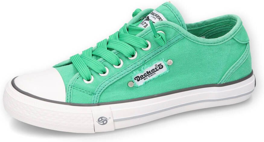 Dockers by Gerli Slip-on sneakers instapschoen vrijetijdsschoen met elastische sierstrik
