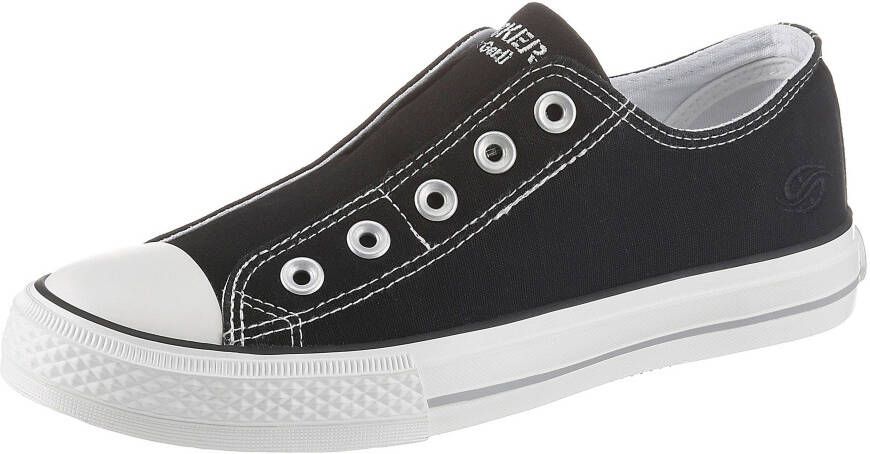 Dockers by Gerli Slip-on sneakers Sneaker slip-on schoen vrijetijdsschoen met verborgen elastiek - Foto 2