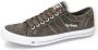Dockers by Gerli Slip-on sneakers vrijetijdsschoen retro sneaker fake veters in coole jeanslook - Thumbnail 3