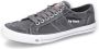 Dockers by Gerli Slip-on sneakers vrijetijdsschoen retro sneaker fake veters in coole jeanslook - Thumbnail 2
