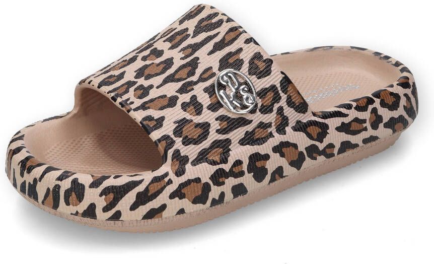 Dockers by Gerli Slippers badeschoen strand-schoen sandaal slides met logo-decoratie