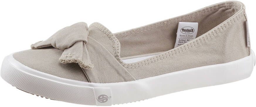 Dockers by Gerli Sneaker-ballerina s Vrijetijdsschoen met opvallende strik
