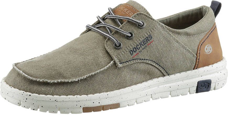 Dockers by Gerli heren veterschoenen groen - Foto 2