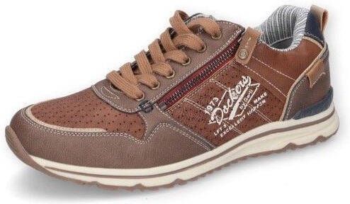 Dockers by Gerli Sneakers vrijetijdsschoen lage schoen veterschoen met sier-rits