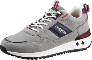 Dockers by Gerli Sneakers met contrastkleurige applicaties