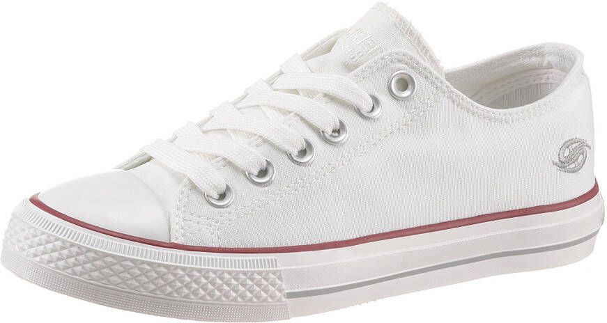 Dockers by Gerli Sneakers met subtiele logo-borduurwerk vrijetijdsschoen lage schoen veterschoen