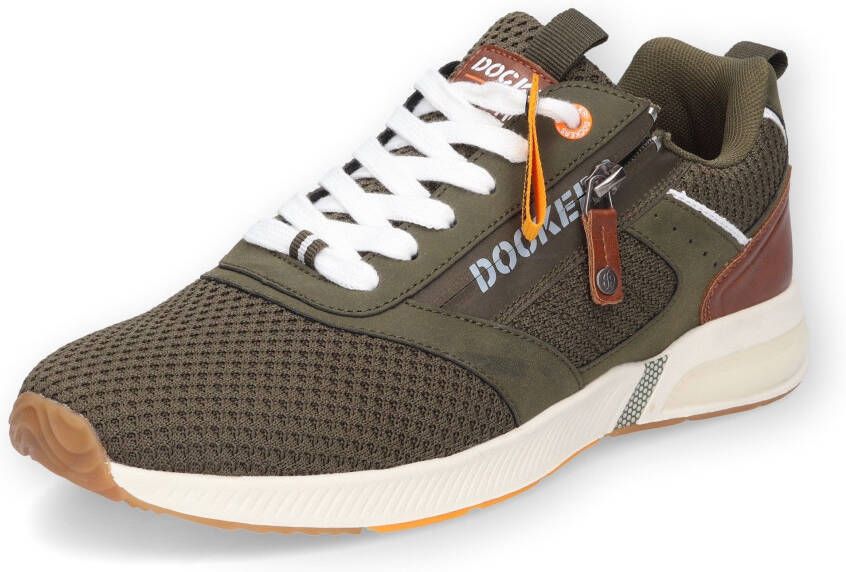 Dockers by Gerli Sneakers vrijetijdsschoen veterschoen comfortabele schoenwijdte g (=wijd)