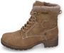 Dockers by Gerli Veterlaarsjes veterschoenen winterlaarzen met vilt aan de schacht - Thumbnail 3