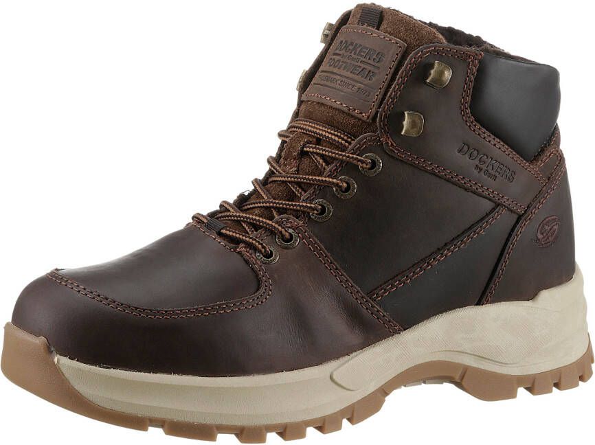 Dockers by Gerli Winterlaarzen High top sneakers veterschoenen met zacht gepolsterde schacht - Foto 2