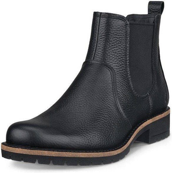 Ecco Chelsea-boots ELAINA instaplaarzen enkellaars blokhak met stretch