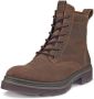Ecco Hoge veterschoenen Grainer W ankle boot winter boots block heel with lambswool lining - Thumbnail 1