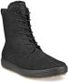 ECCO Soft 7 Tred W Dames halfhoge laars van nubuck Zwart Size: 43 (UK 9-9.5) - Thumbnail 3
